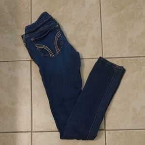 Vintage Y2K Hollister Low Rise Skinny Jeans Women's Size 0 Short